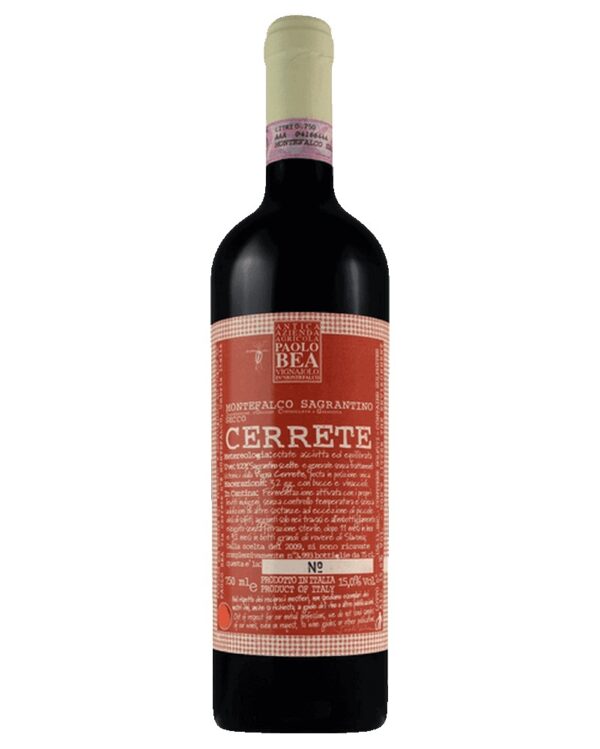 Paolo Bea Montefalco Sagrantino Vigna Cerrete 2015