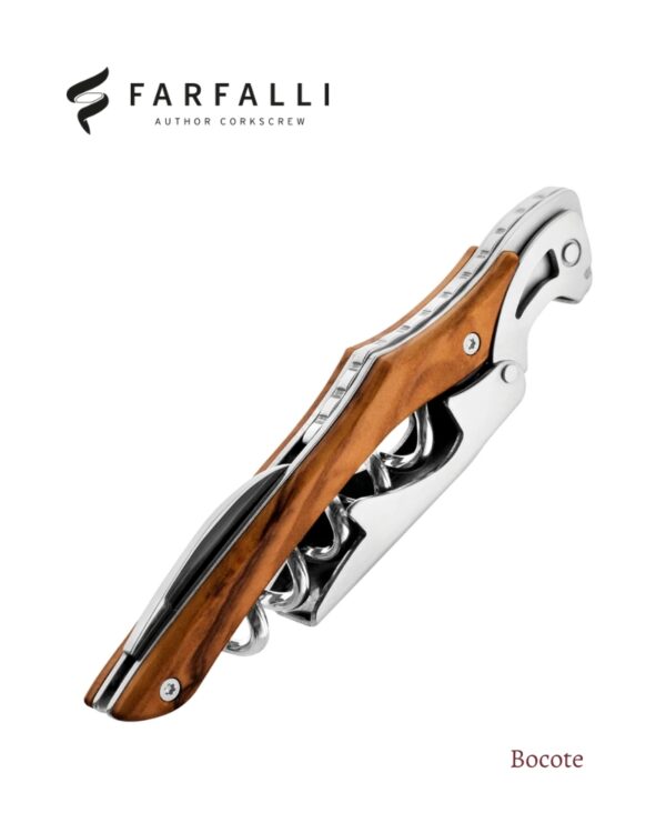 Farfalli Smart系列-黃金檀 義大利精品開瓶器