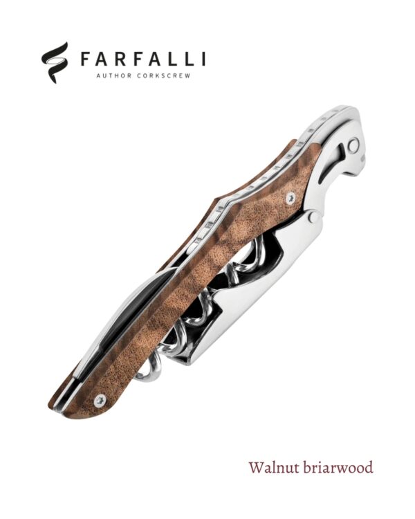 Farfalli Smart系列-胡桃樹瘤 義大利精品開瓶器