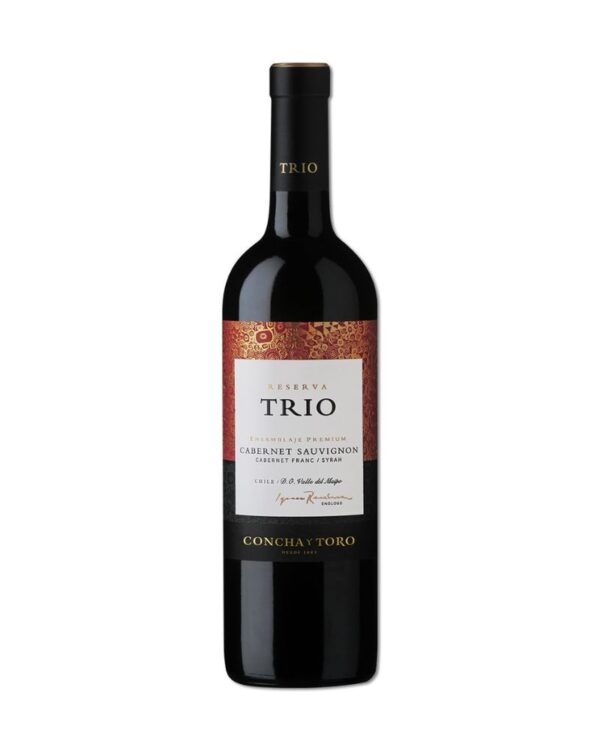 Concha y Toro Trio Cabernet Sauvignon-Cabernet Franc-Shiraz 三重奏CCS紅酒