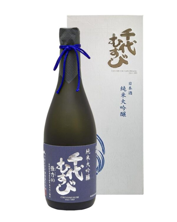 千代結 強力40 純米大吟醸 (紙盒) 720ml