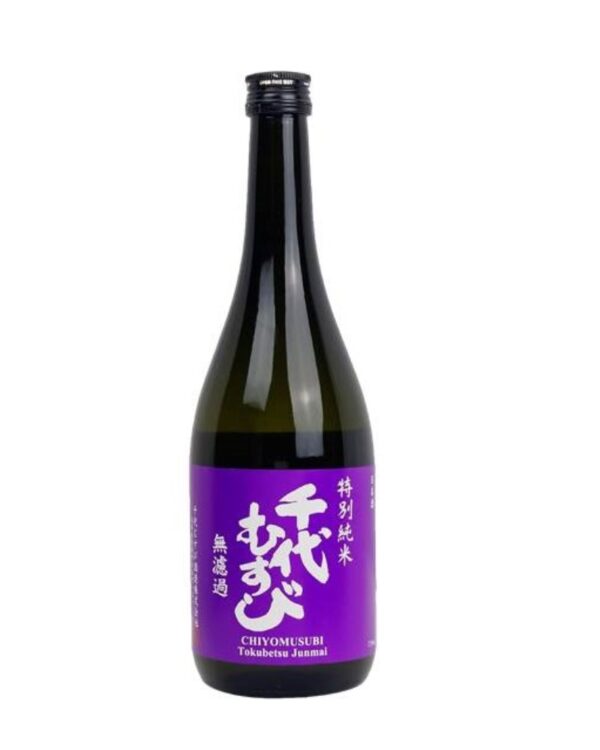 千代結 無濾過瓶火入 特別純米 720ml