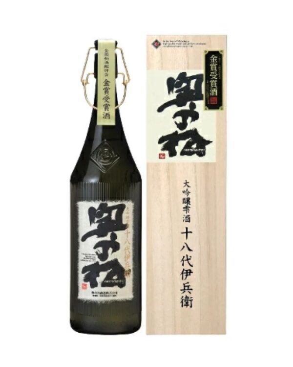 奧之松 十八代伊兵衛 大吟釀雫酒(木箱) 720ml