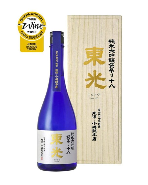 東光 雪女神 袋吊十八 純米大吟釀(木箱) 720ml