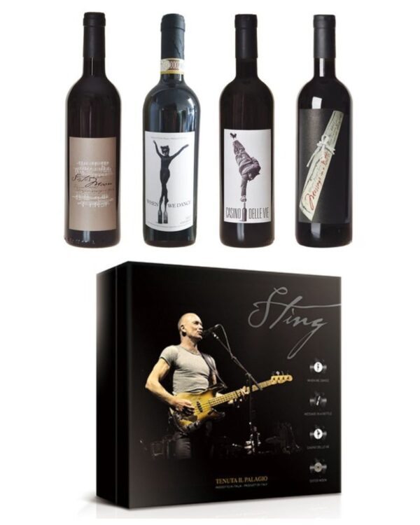 Tenuta Il Palagio, Sting 搖滾詩人酒莊精裝四入禮盒組