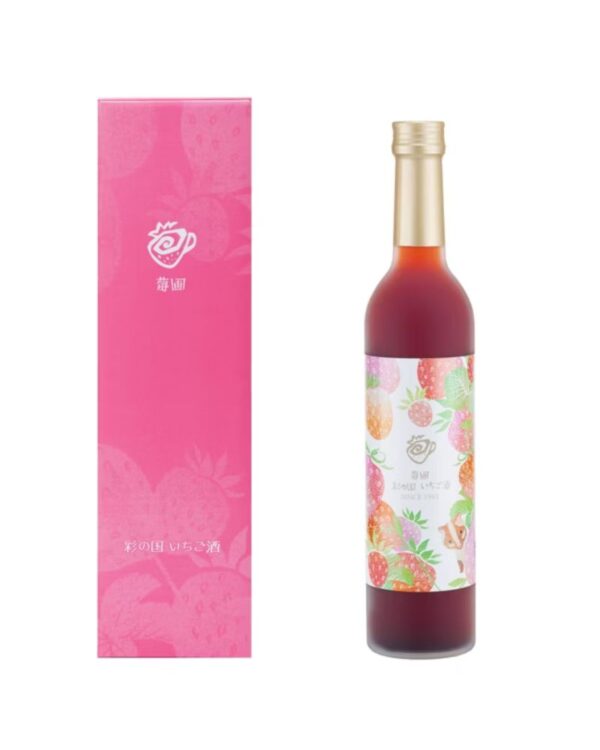 麻原酒造 彩之國 莓圃草莓酒 500ml