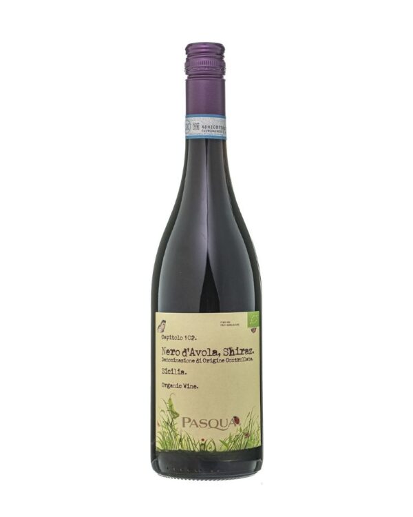 PASQUA NERO D'AVOLA SHIRAZ DOC SICILIA ORGANIC 帕斯可酒莊黑阿沃拉-施赫 有機紅酒