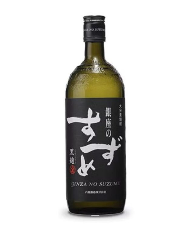 【八鹿酒造】銀座之麻雀  麥燒酎 黑麴  720ml