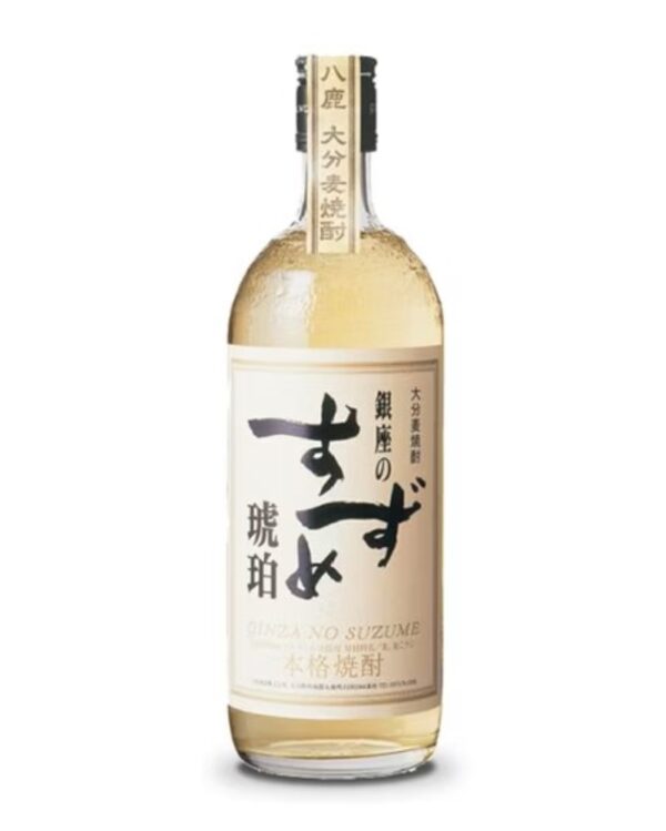 【八鹿酒造】銀座之麻雀  麥燒酎 琥珀  720ml