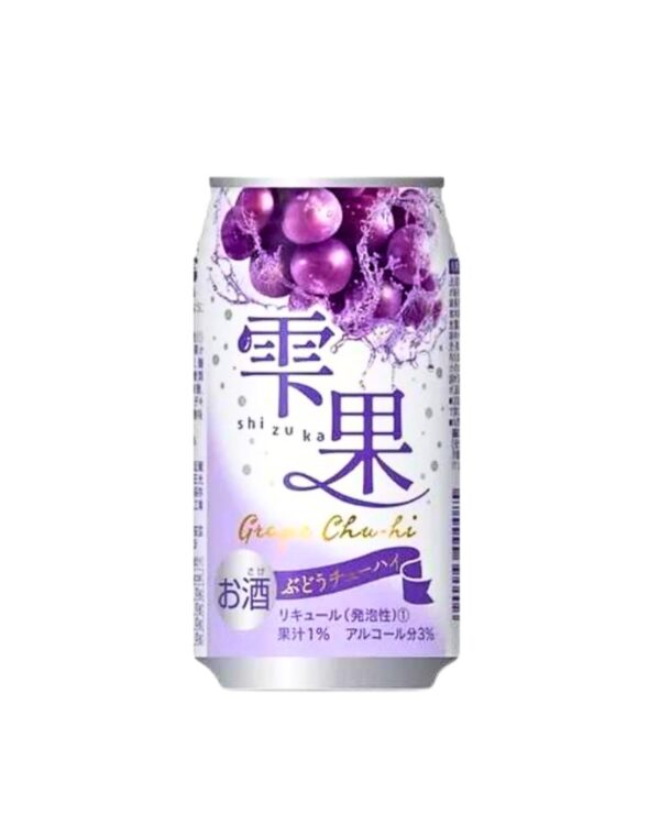 朝日物産 雫果葡萄CHU-HI   350ml X 24